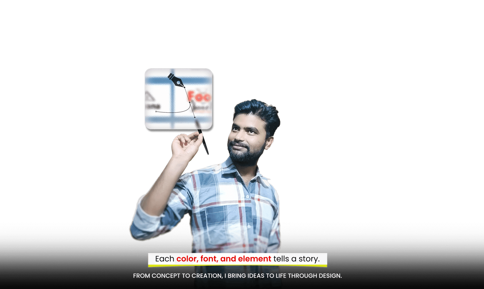 Graphic designer Aditya mishra